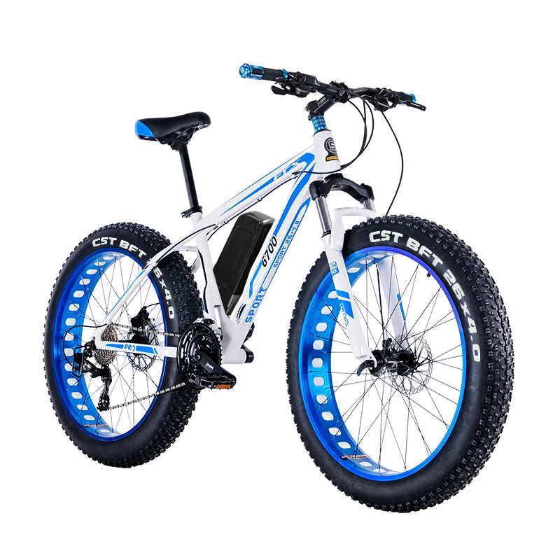 Электровелосипед FAT EBIKE 26 электровелосипед на толстых покрышках снежный