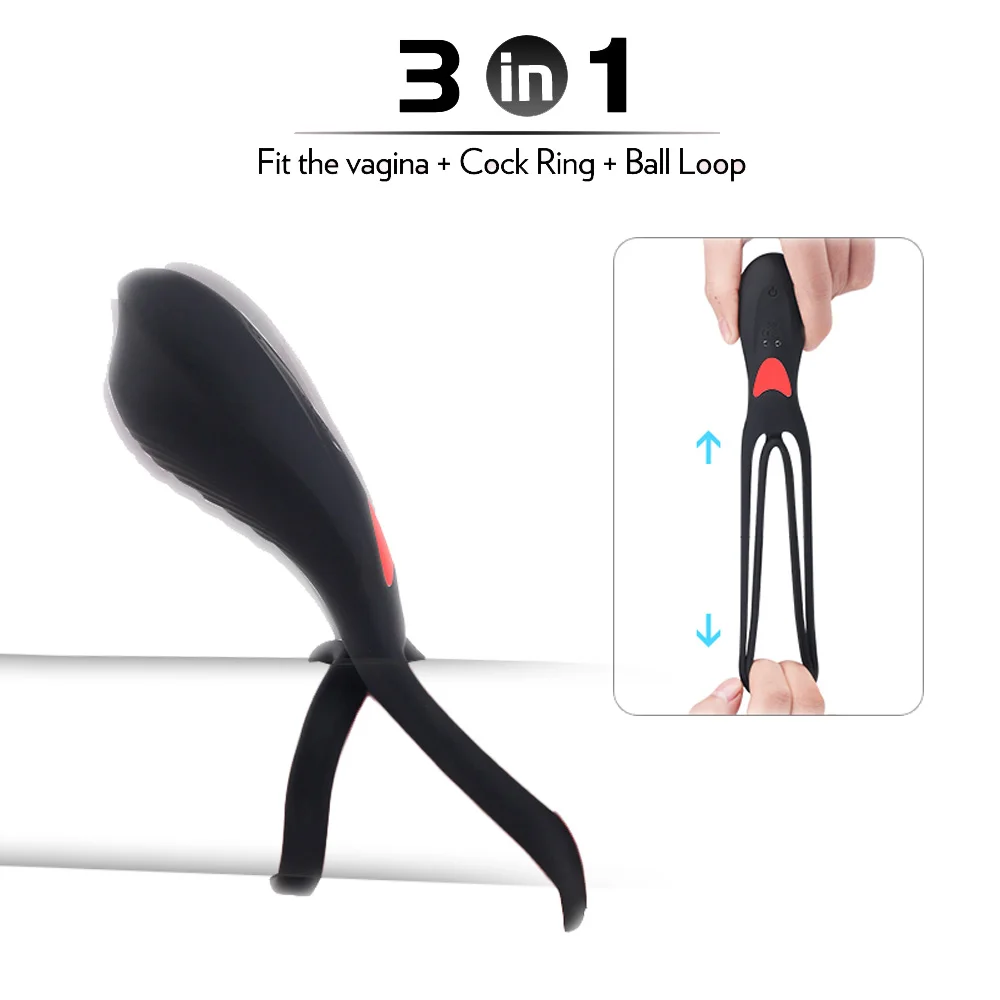 Вибрирующее кольцо на пенис секс игрушки для пар пениса с дистанционным