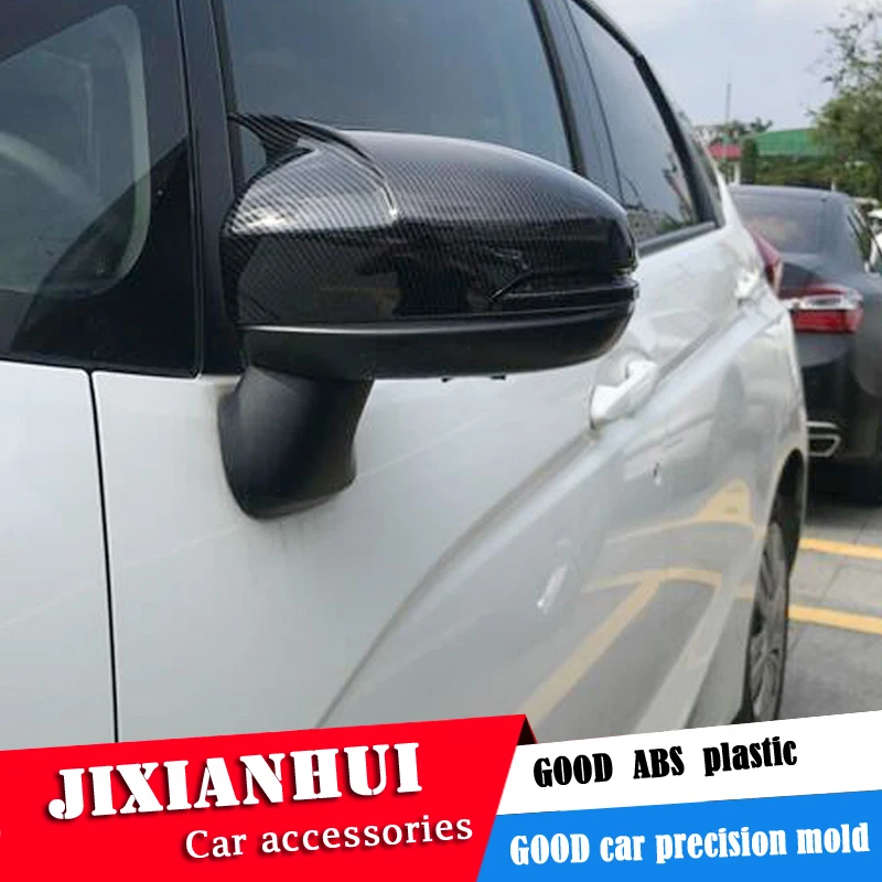 

For Honda City 2015-2018 City Back Mirror Covers Reversing mirror case cover Look ABS 2PCS Cover paste Side Mirror Covers