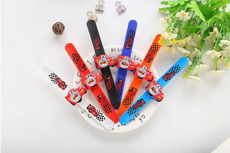 

2021 Disch Car Story Children's Smart Wrist Digital Waterproof Electronic Watch Children's Electronic Clock Girls