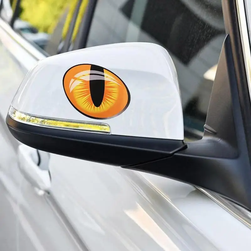 

1pcseasy to Install Peeland Pastecreative Fashion Car Stickers Cute Cat Eyes Pattern Vinyl Wrap Removable Car Sticker Accessorie