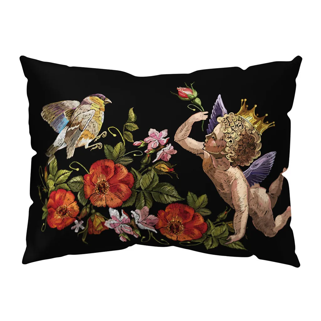 30x50 см Наволочки с принтом диван из полиэстера Автомобильная наволочка домашняя