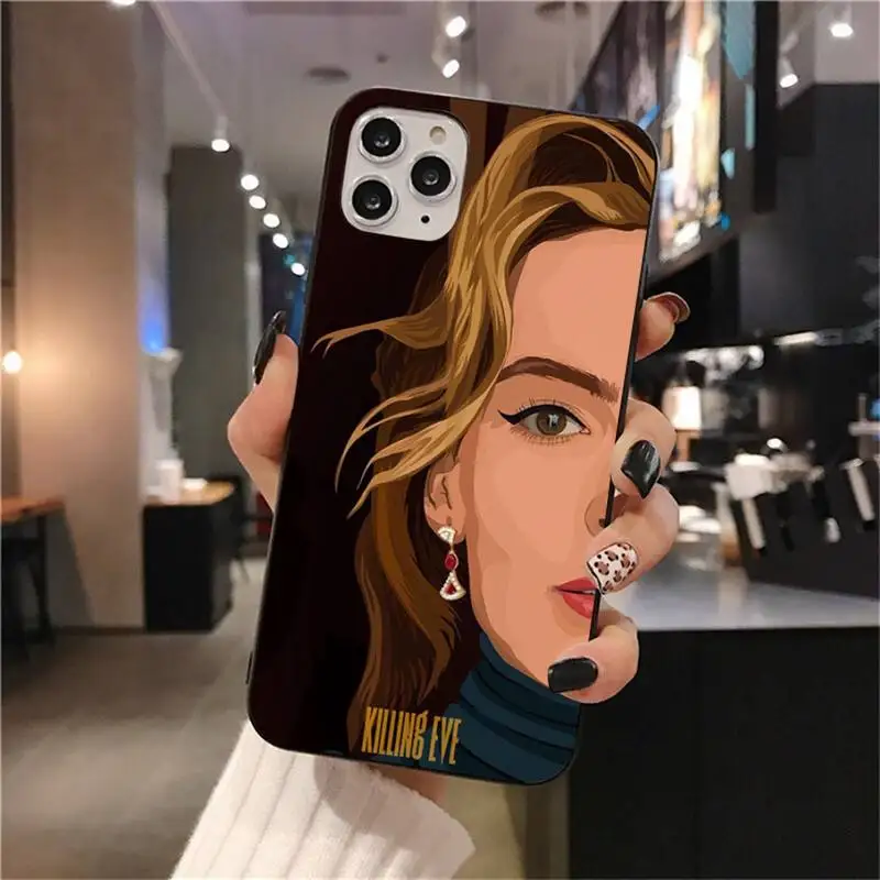 popular tv series killing eve phone case for iphone 12 pro max mini 11 pro xs max 8 7 6 6s plus x 5s se 2020 xr case free global shipping