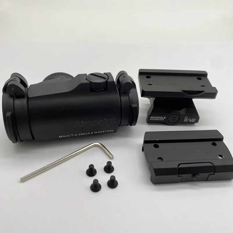 Rifescope Sight 2MOA T2 Illuminated Sniper Red Green Dot With Quick Release Hunting Optics | Спорт и развлечения