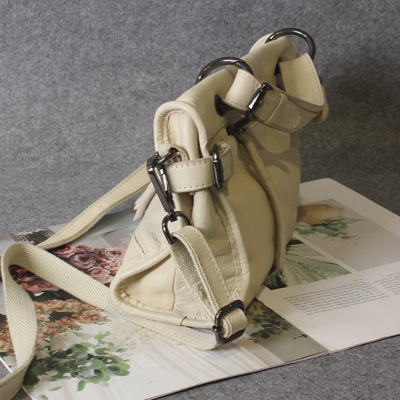 

new genuine leather handbag first layer cowhide motorcycle bag shoulder messenger bag tote bag handbags bags for women 2020