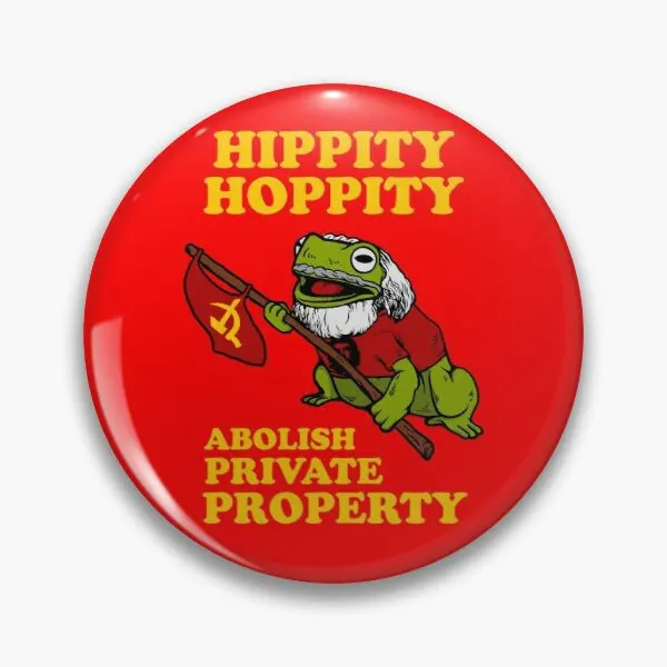 

Hippity Hoppity Abolish Private Property Soft Enamel Pin Badge Decorative Clothes Badge Lapel Pin Brooch Jewelry