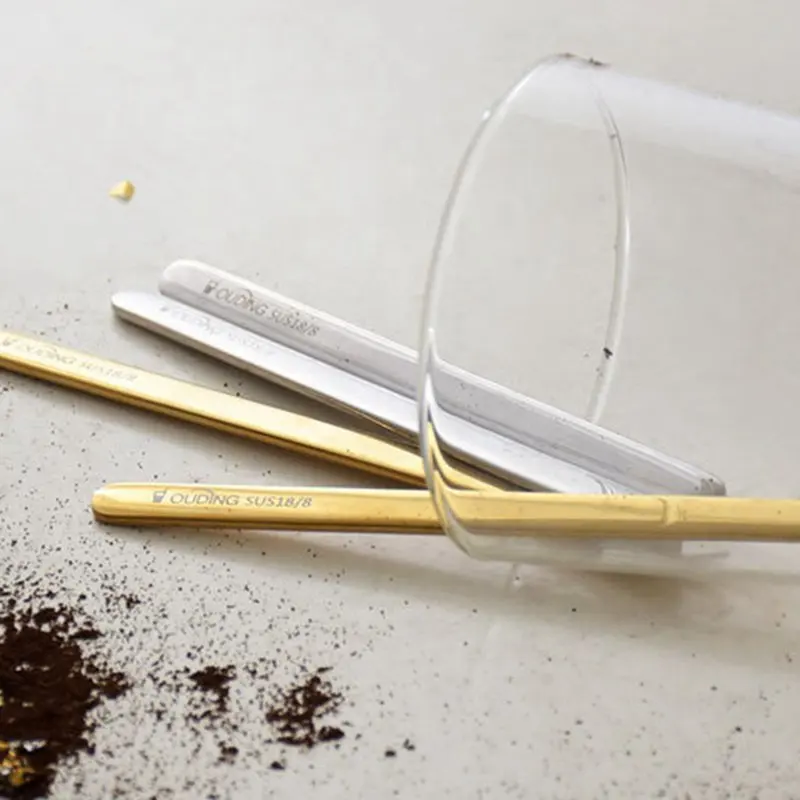304 Нержавеющая сталь перемешивают ложка японский коктейль мешалки Кофе