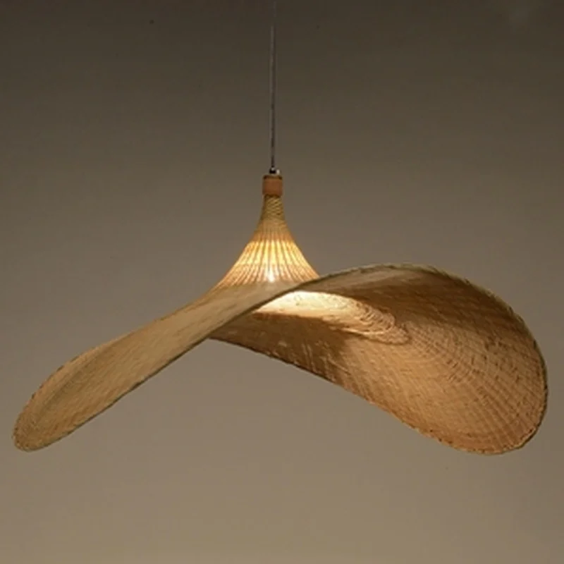 Китайская соломенная шляпа для Юго-Восточной Азии подвесные светильники ручной