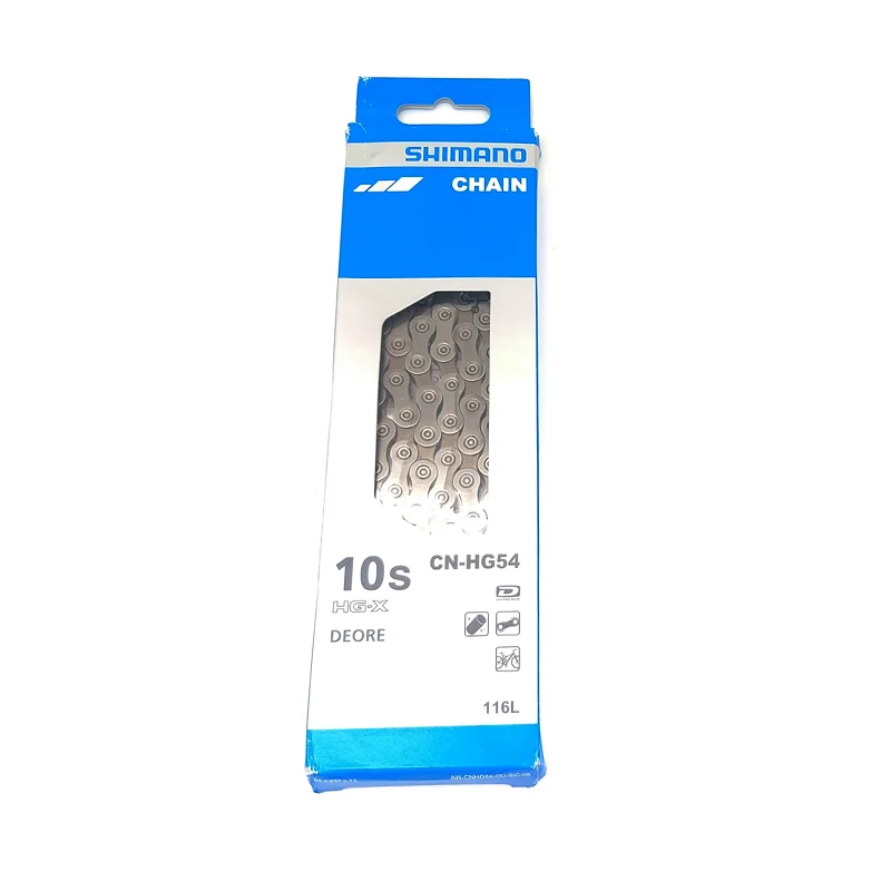 Shimano Deore HG54 10 скоростная велосипедная цепь MTB горный велосипед s цепи HG X 54 для deore m591