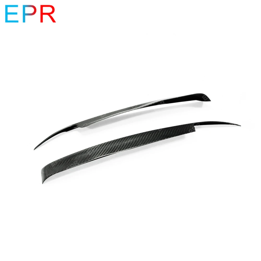 Для Nissan R32 Skyline OE стиль карбоновое волокно черный глянцевое покрытие для бровей