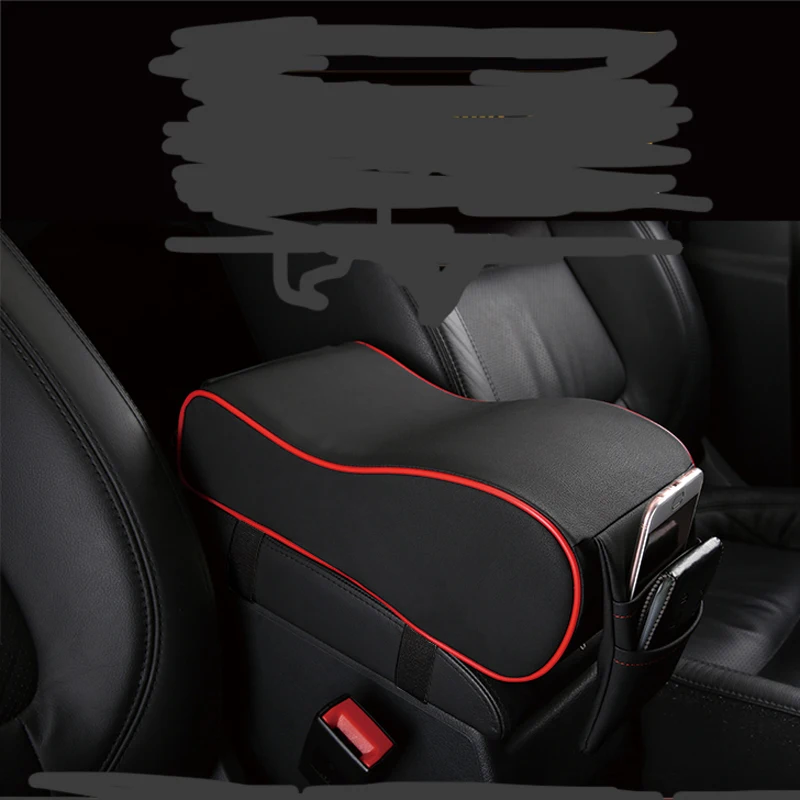 Автомобильный подлокотник из искусственной кожи 2019 подушка для Fiat Punto 500 Palio Argo
