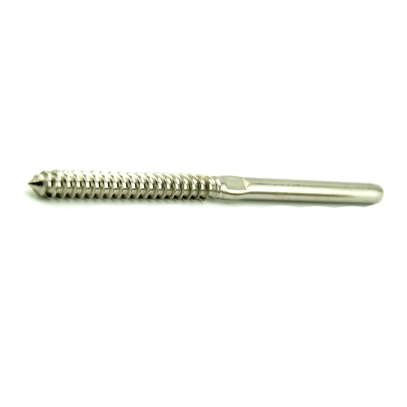 10Pcs Screws for 1/8 Inch Cable Railing System Stair Deck Wood Post Balusters Decking Hardware | Инструменты