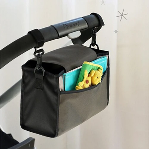 

Fashion Mummy Bag Baby Diaper Nappy Pram Stroller Hanging Bag