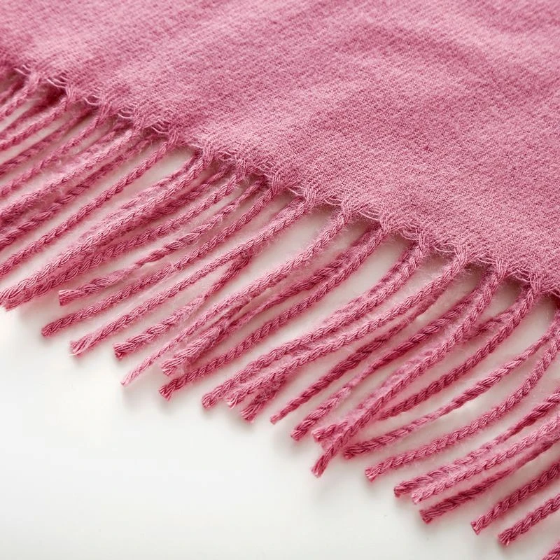 

Girita Cashmere Women Scarf Warm Shawl Foulard Femme Pashmina Kerchief Wool Stole Head Neck Long Winter Scarf Women for Ladies