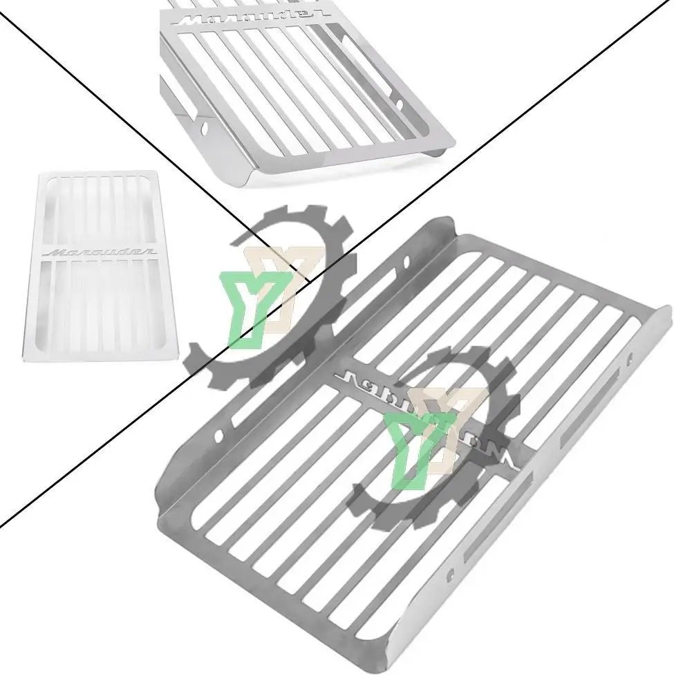 

Motorcycle Polished Grille Protector Cover Radiator Grill Frame Guard For Suzuki Marauder 800 VZ800 1997-2001 2002 2003 2004