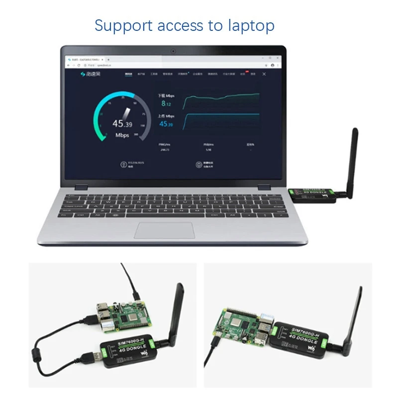 Модуль DONGLE Waveshare SIM7600G-H 4G модуль доступа к Интернету для глобальной связи Raspberry Pi