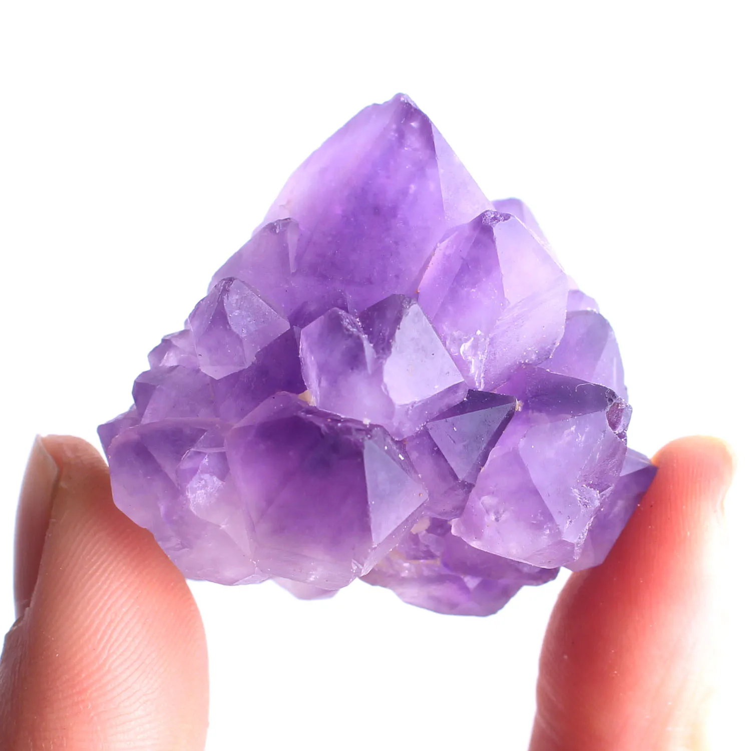 

1PC Natural Amethyst Quartz Crystal Vug Raw Stone Rough Quartz Specimen Irregular Gravel Rock Purple Mineral Pendant