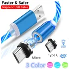 Быстрая зарядка Магнитный USB кабель micro usb type c провод для Iphone huawei mate 30 pro 20 10 lite P8 P9 P10 lite y9 prime зарядное устройство