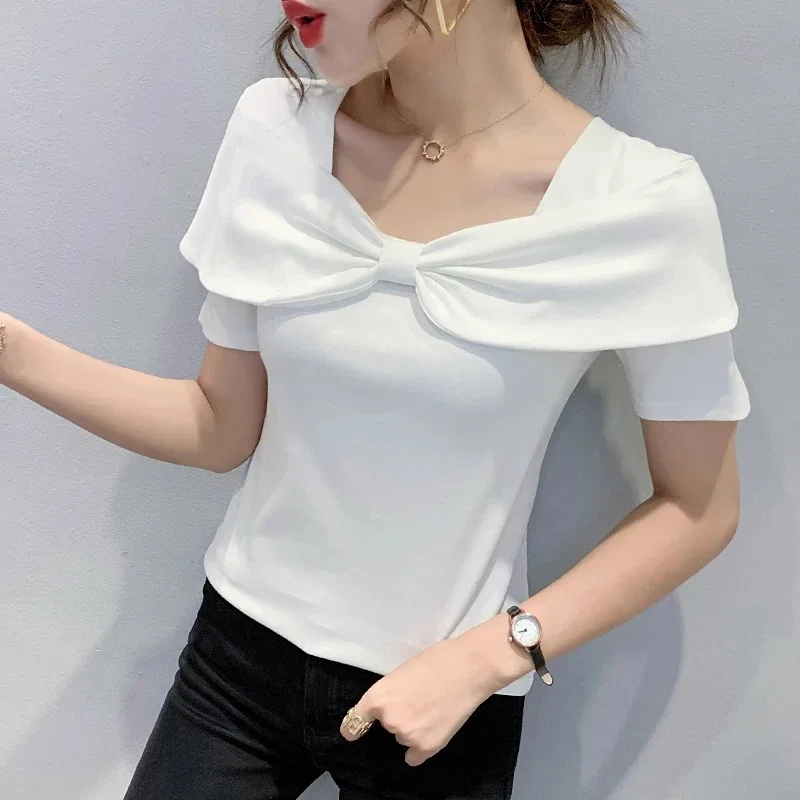 

Women Cotton Fashion orange Cotton Ladies Tee Shirt Short Sleeve Tops Tee Shirt