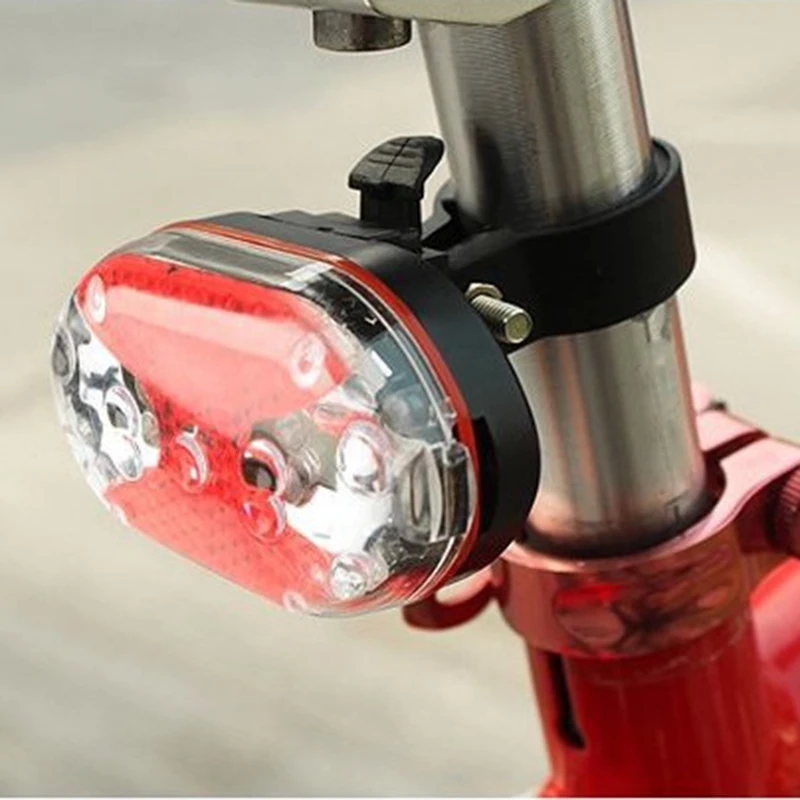 Bike Light LED Taillight Rear Tail Safety Warning Cycling Portable Flash Super Bright | Спорт и развлечения
