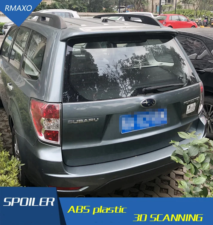 For Forester Spoiler 2009-2014 Subaru ABS Material Car Rear Wing Primer Color | Автомобили и мотоциклы