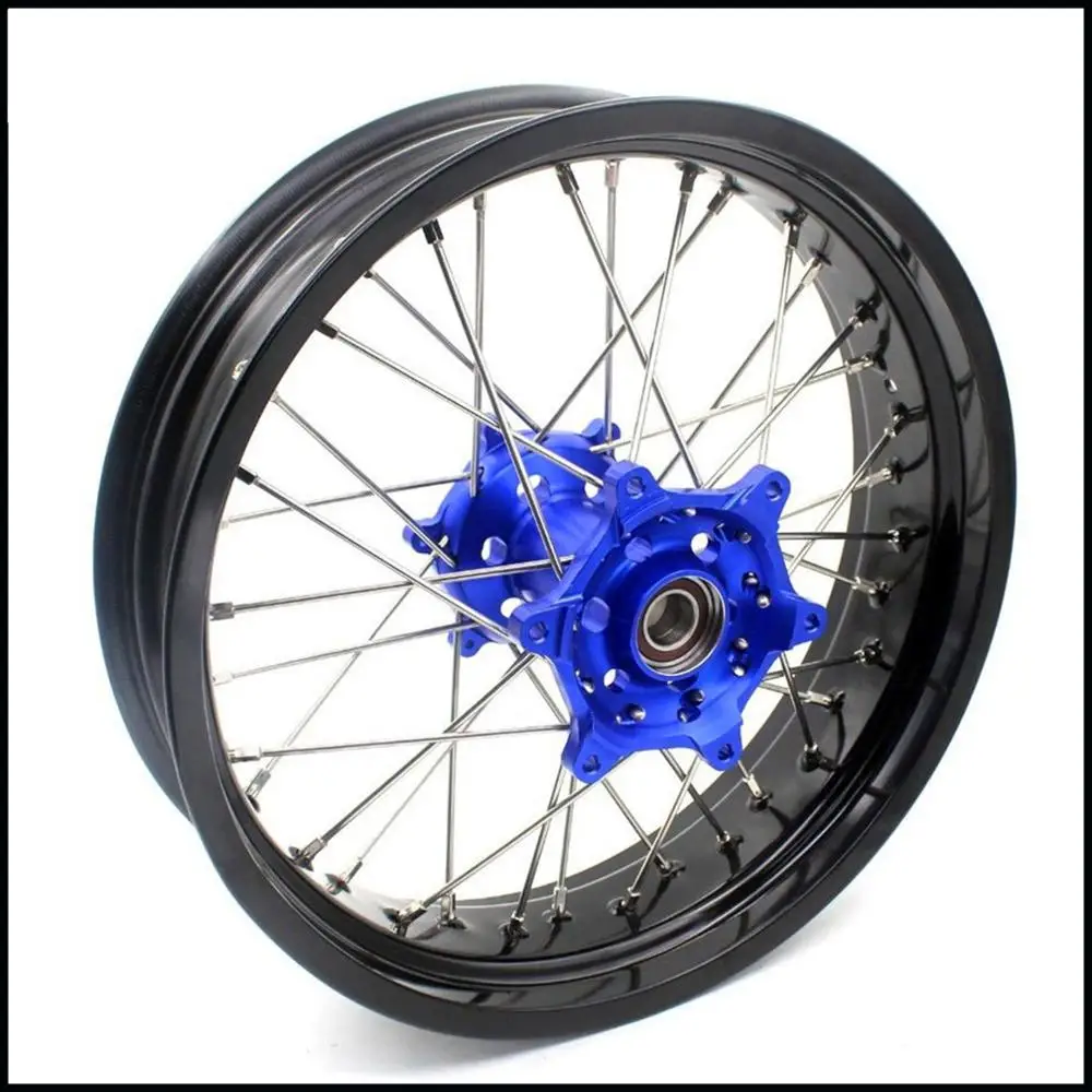 3 5*17/4.25*17 набор обода колеса для мотоцикла KAWASAKI KX250F KX450F 2006-2018 Supermotard Blue | Автомобили