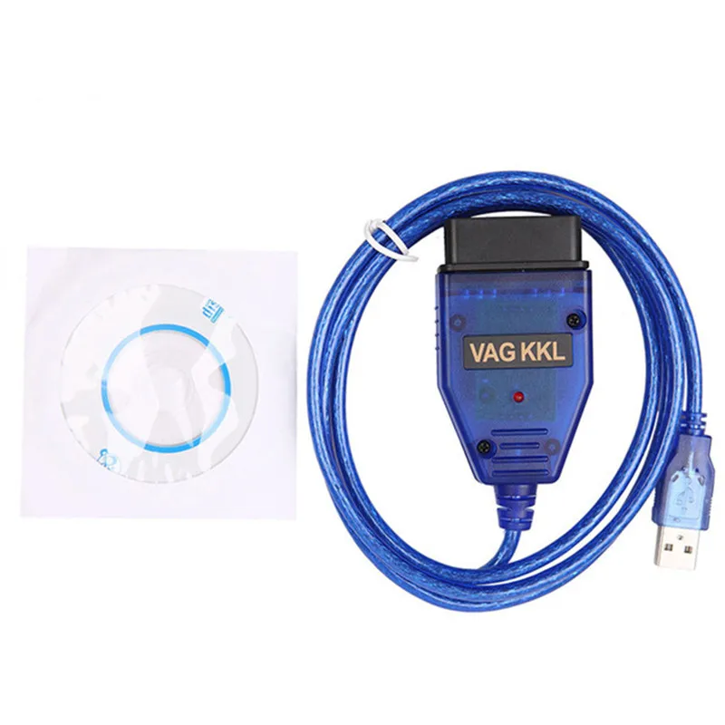 Диагностический кабель OBD2 USB-кабель VAG-COM KKL 409 1 для автокресла шт. | Автомобили и