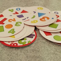 spot number 123 board games dobble it education learning number cards game for kids enjoy it nursery family party game 70mm