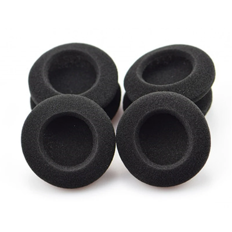 

5Pairs 60mm/2.4" Replacement Foam Earpads Cushion For Logitech- H600 H330 H340/Aiwa HP-CN5/Labtec Axis 502 headset Black