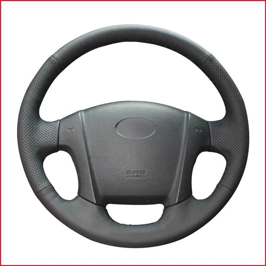 Mewant черная искусственная кожа для Kia Sportage 2 2005 2006 2007 2008 2009 2010 аксессуары|Чехлы на