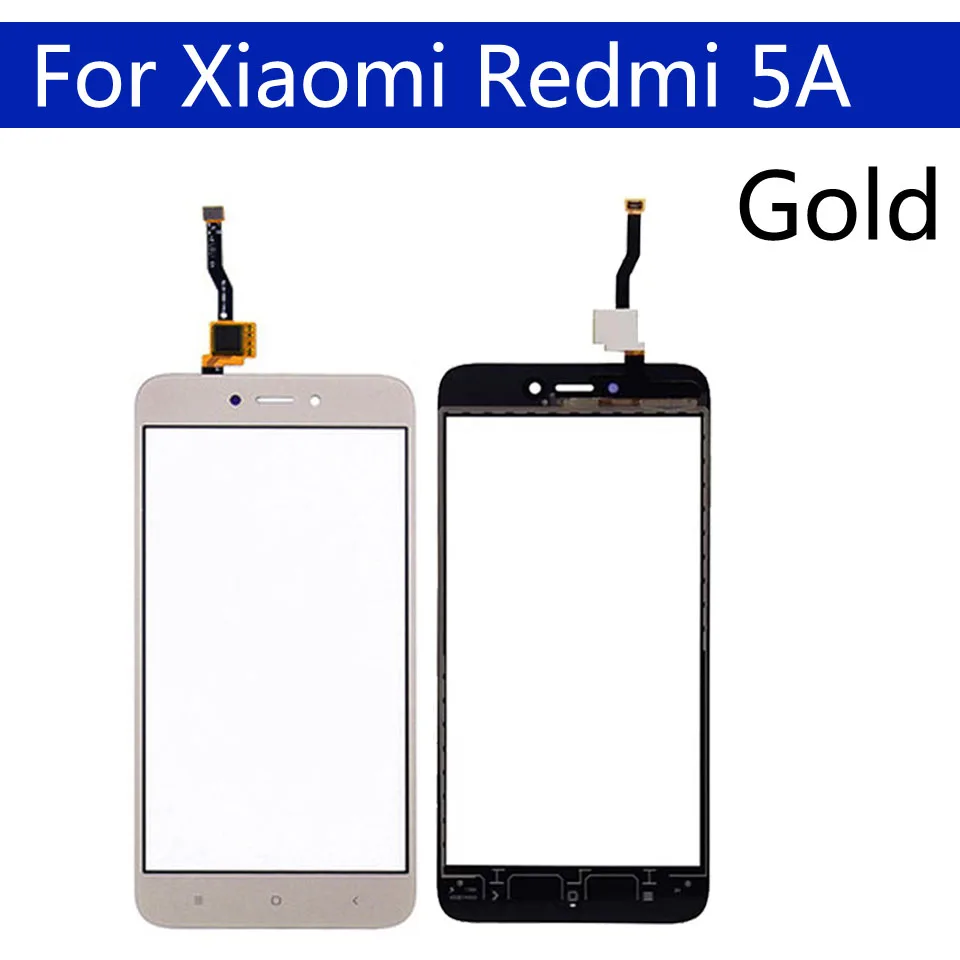 5," для Xiaomi Redmi 5A Redmi5A Сенсорная панель Сенсорный ЖК-дисплей стеклянная линза Панель сенсорный экран дигитайзер
