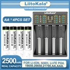 Аккумуляторная батарея Liitokala, 1,2 в, AA, 2500 мАч, AAA, 900 мАч