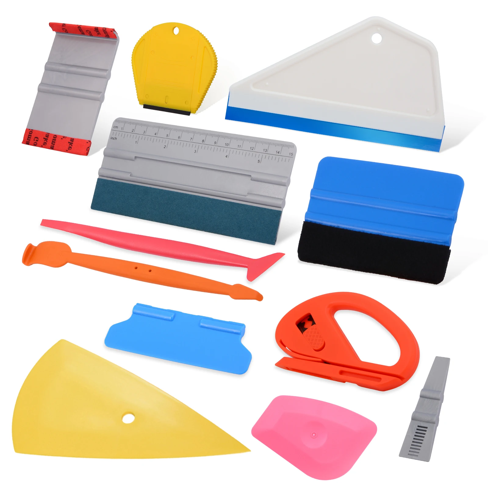 EHDIS набор инструментов для винила мягкие весы из замши магнитный скребок стикер