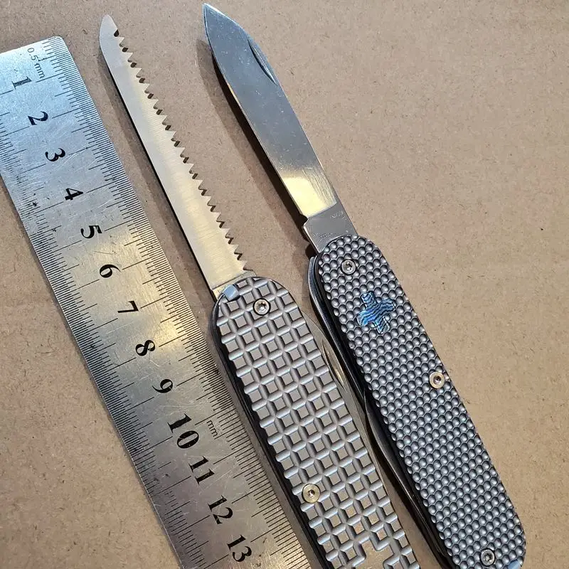 Складной нож из титанового сплава для повседневного использования резки полой