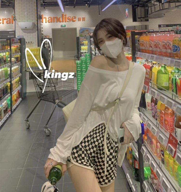 Белая Солнцезащитная блузка для женщин на раннюю осень тонкий дизайн