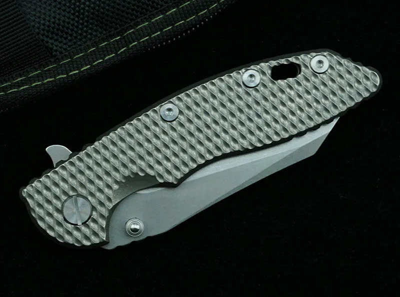 LEMIFSHE XM18 folding knife M390 blade titanium alloy handle outdoor camping survival kitchen fruit art EDC gift tool | Инструменты