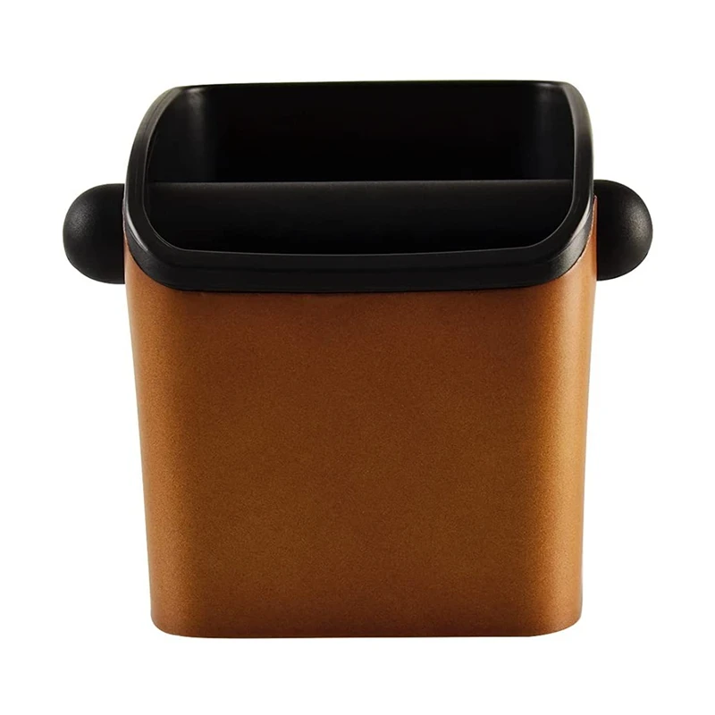 

Коробочка для удаления кофейных лавок, кожаный чехол для эспрессо, квадратная кофейная коробка для удаления кофейных лапок, аксессуары для ...