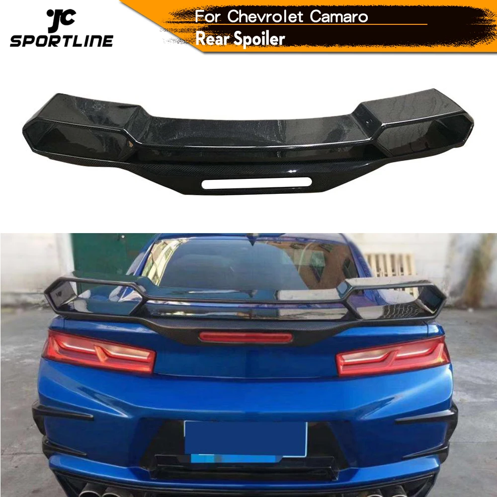 Задний спойлер для Chevrolet Camaro купе 2016 2017 2018 багажника из углеродного волокна
