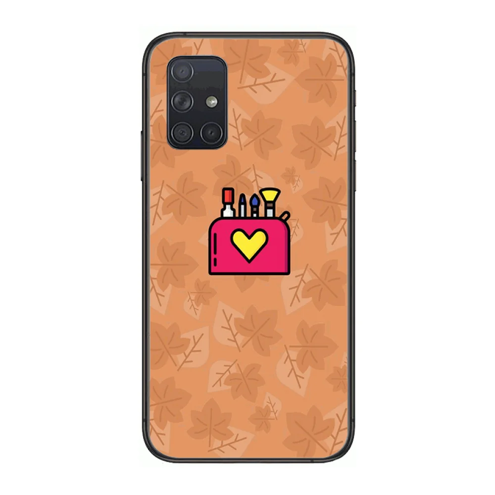 

Signs Fashion Exquisite Phone Case Hull For Samsung Galaxy A 50 51 20 71 70 40 30 10 E 4G 5G S Black Shell Art Cell Cover