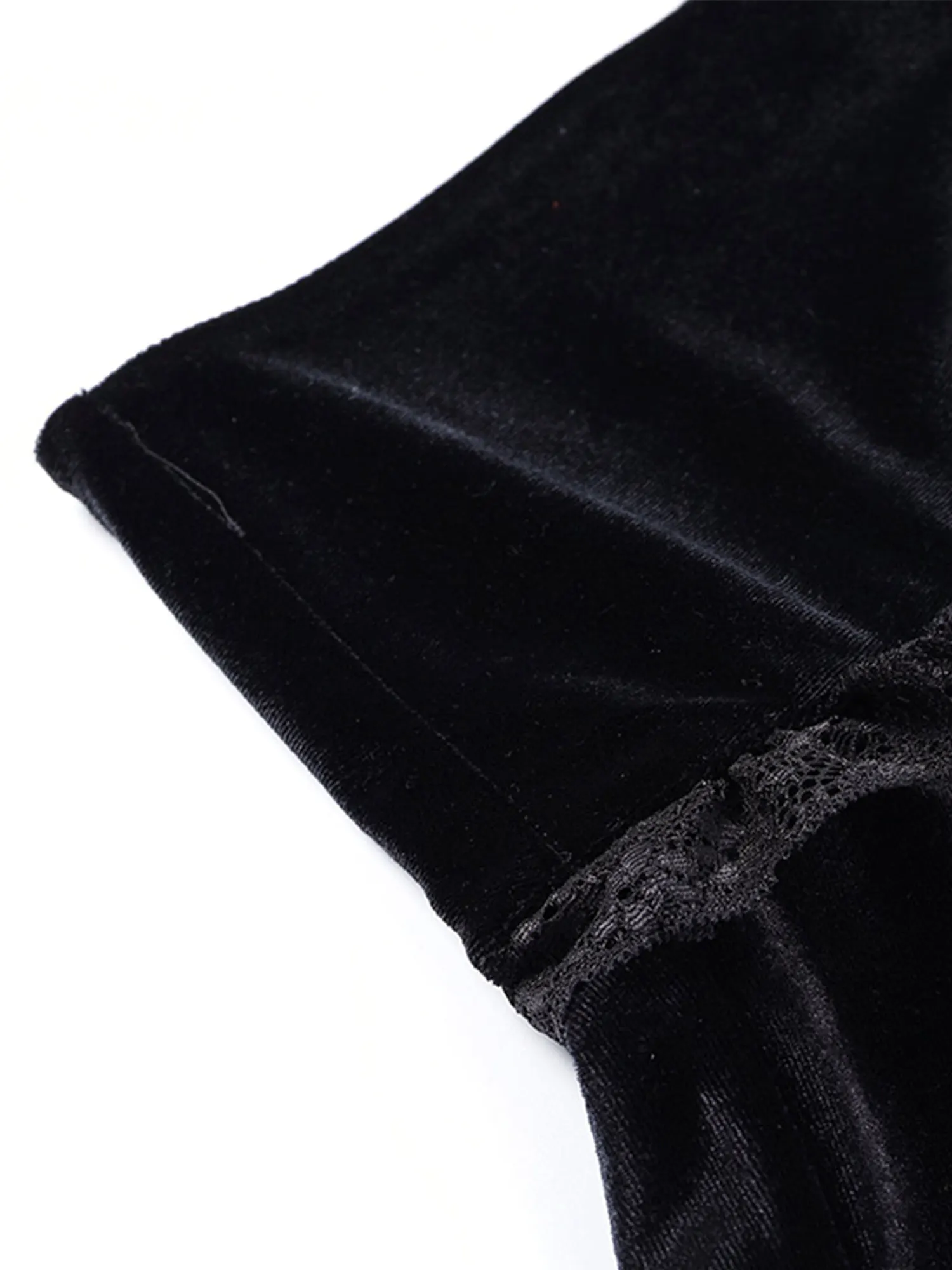 

Women Fashion Cross Embroidery Skirt Ladies Female Stylish Lace Trim Skirt for Party