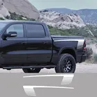 Doordash пикап задняя кровать боковой Dodge RAM грузовик наклейки для ретро хоккейной клюшки полосы Декор наклейки автомобиль виниловая пленка крышка авто