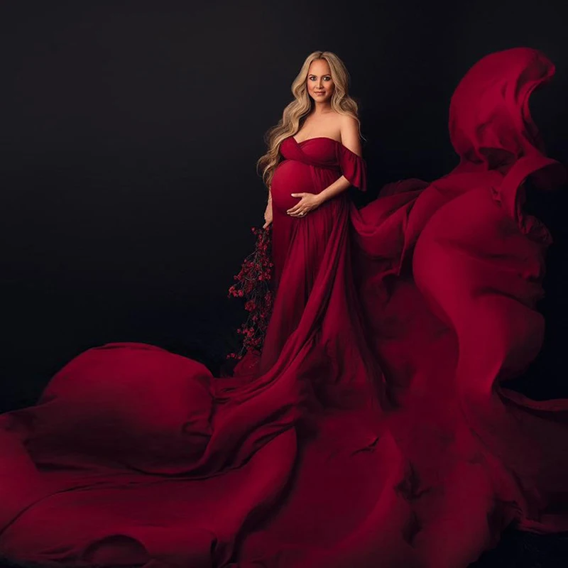 Платья для беременных фотосессии платье летняя Европейская американская