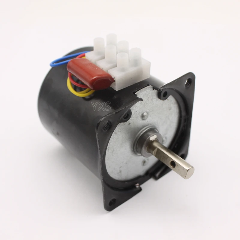 60ktyz 14 Вт AC220V-регулируемым приводом 50Гц 60Гц AC синхронный двигатель CW/CCW 1/2,5/5rpm 7,5/10/15 RPM 20 Вт, 30 Вт, 40/50/60 оборотов в минуту 80 об/мин 100 об/мин 110 об/мин