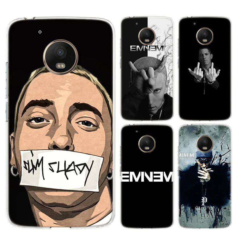 Мягкий силиконовый чехол Marshall Mathers Eminem для Motorola Moto G8 G7 Power G6 G5 G5S E4 E5 Plus G4 Play задняя