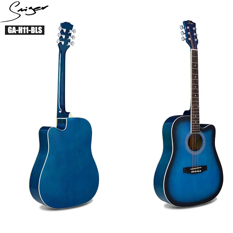 Гитара акустическая электрическая стальная струна Flattop 41 дюймов D Body Guitarra 6 струн