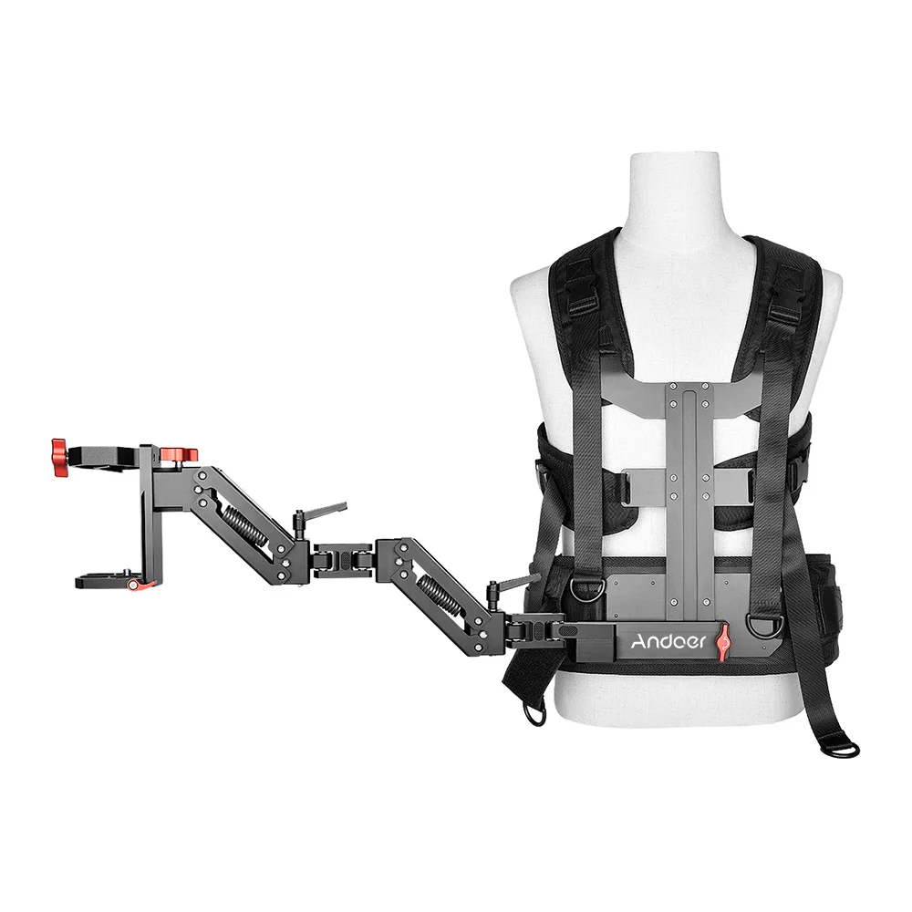 Монопод из алюминиевого сплава для видеосъемки с жилетом фотосъемки совместимый