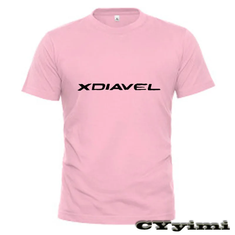 Для поездок на мотоцикле Ducati Diavel Carbon XDiavel S футболка для мужчин новая с логотипом