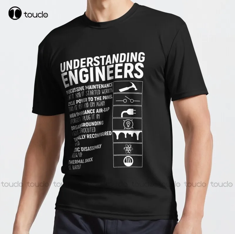 

New Understanding Engineers Active T-Shirt Dog Mom Shirt Unisex Tee Shirt