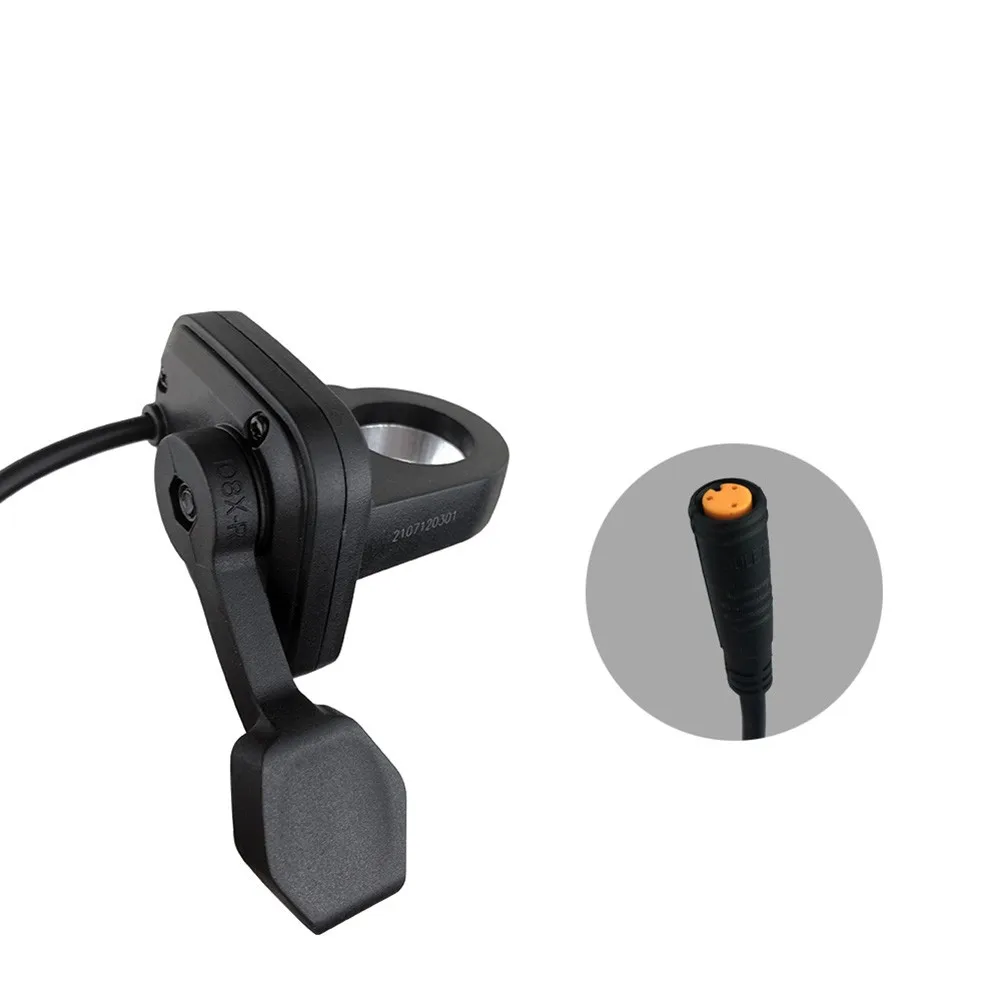 

EBike Thumb Throttle Installation 3Pin Waterproof Connector Right Thumb Throttle For Bafang BBS01 BBS02 BBSHD Mid Motor