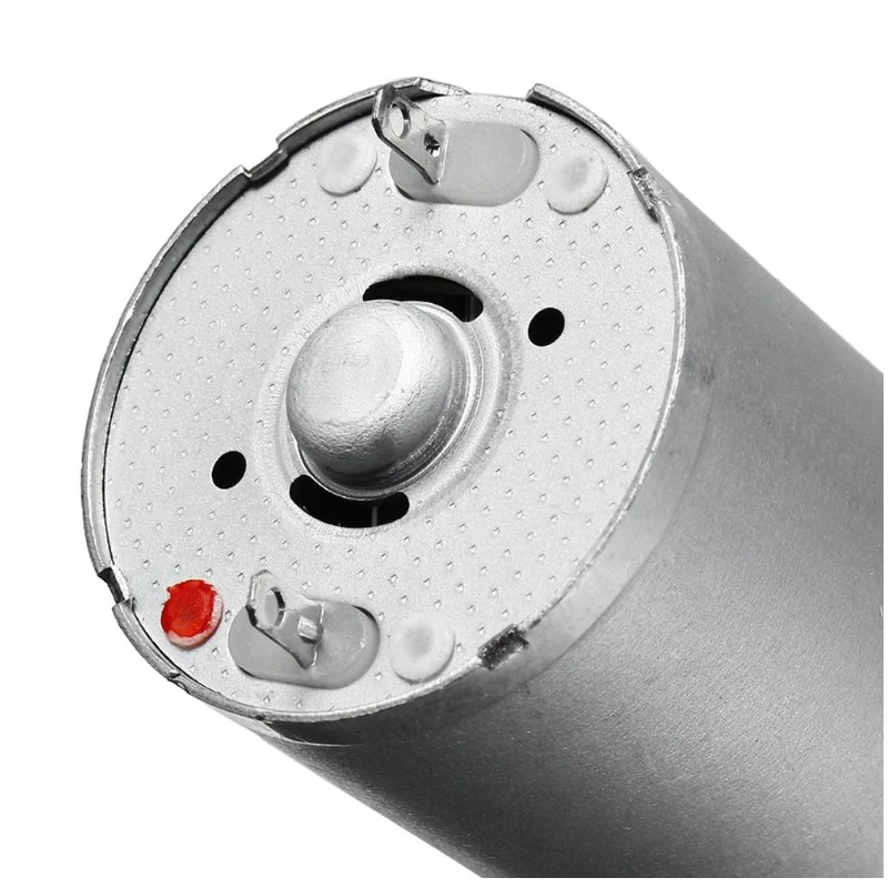 JGA25-370 DC 6V 12V 24V Motor Gear ed электродвигатель с высоким крутящим моментом